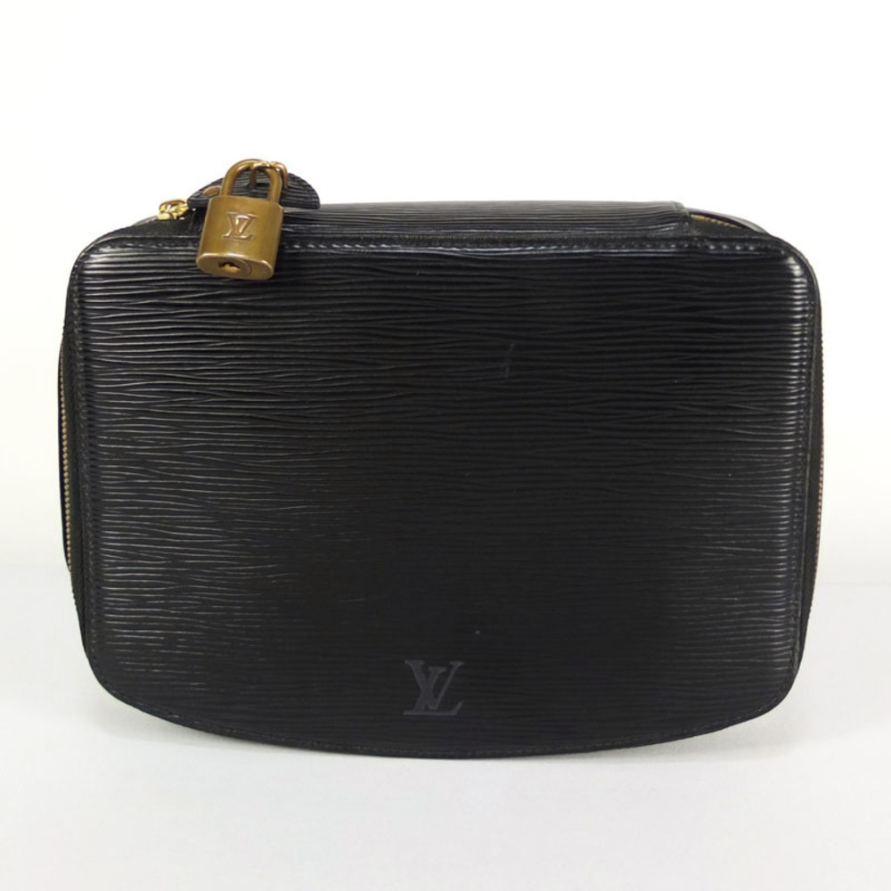 Louis Vuitton Posh Monte Carlo Epi Noir Black Jewelry Case